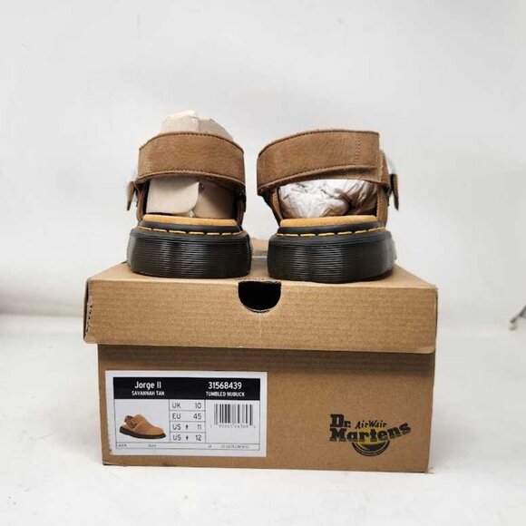 New men\'s US 11 Dr. Martens Jorge II slip on mules shoes Savannah Tan 31568439 main image 5